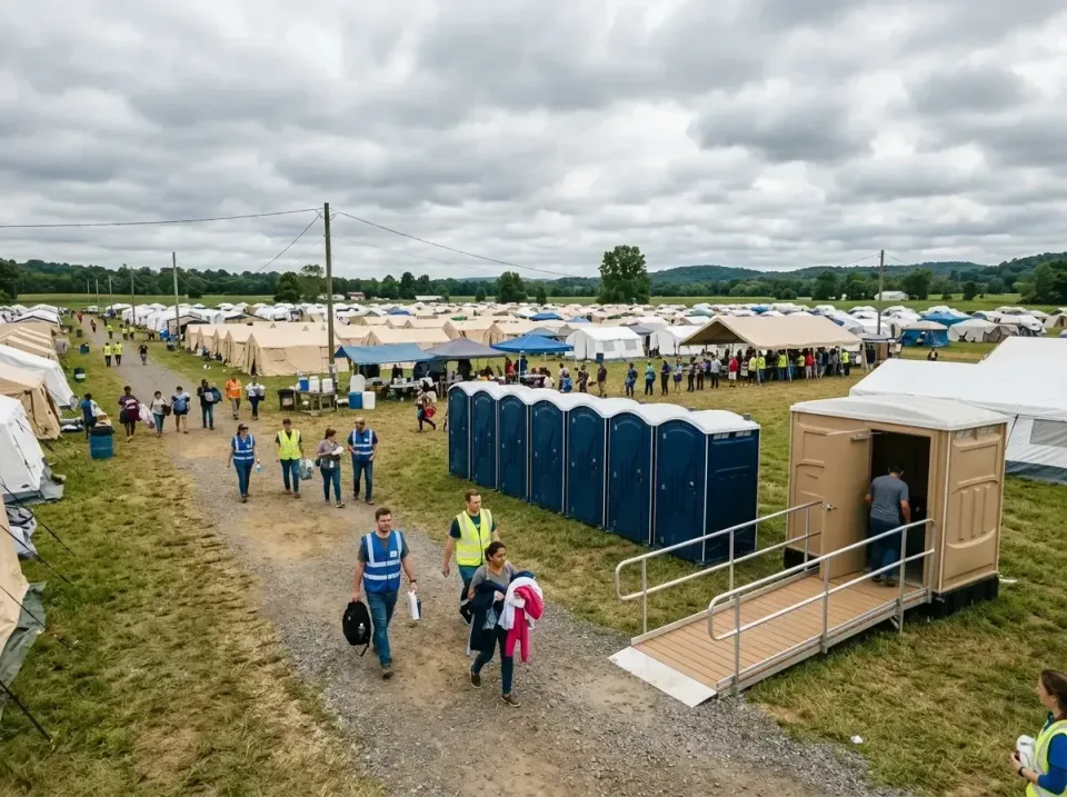 disaster-relief-camp-restrooms-010 — frequently asked questions, Dumpster & Portable Bathrooms Rental in Chesterfield, IN